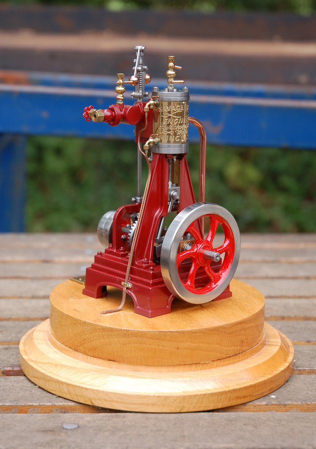 A Savage stationary steam engine